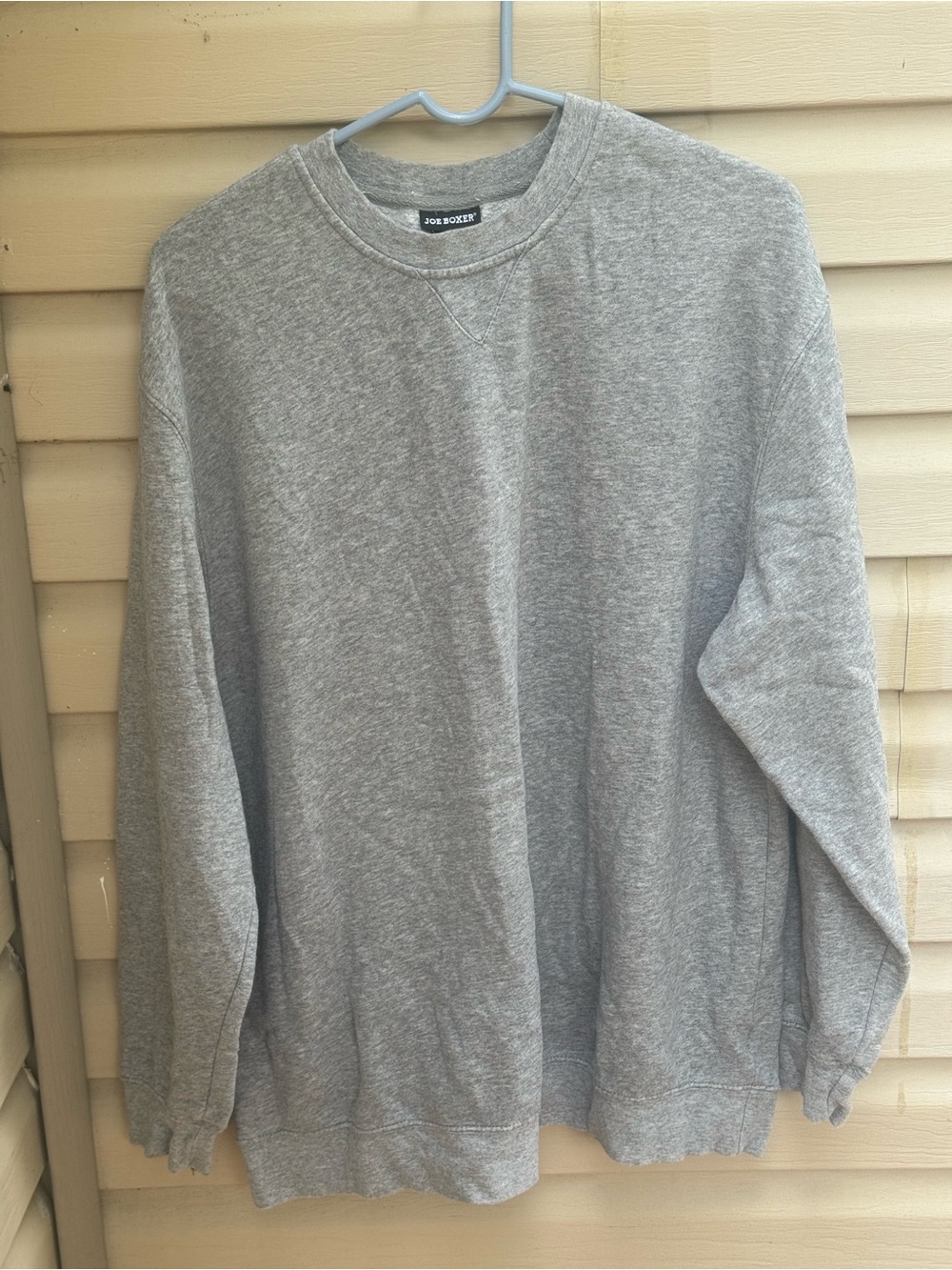 Joe Boxer Gray Men’s Crewneck Pullover